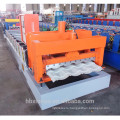 High quality xn-828 circular arc glazed tile pressing glazed zinc coating iron roof tile making roll forming machine for sale